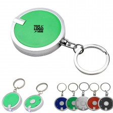 Round Luminous Keychain